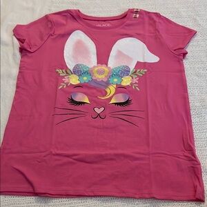 The Children's Place Pink Bunny Graphic Tee